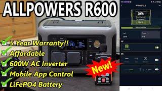 NEW for 2023  ALLPOWERS R600 Entry-Level Portable Power Station