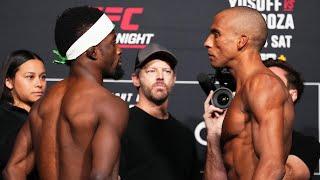 UFC Vegas 81 Weigh-In Faceoffs