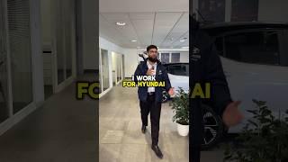 I Work For Hyundai Of Course…#ofcoursechallenge #iworkforhyundai #automotiveindustry #carsalesman