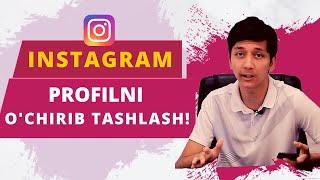INSTAGRAM PROFILNI OCHIRISH  Instagram sirlari
