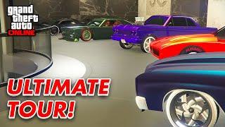 My ULTIMATE GTA 5 Modded Cars Garages Tour Updated GTA Online Modded Car Garage Showcase