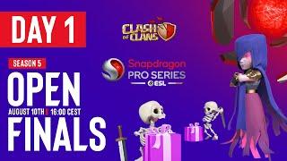 Clash of Clans Open Finals  Day 1