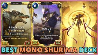 Is MONO SHURIMA actually viable in the meta? LOR Standard