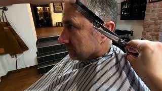 ASMR Haircut Only Scissors No Talking.