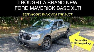 NEW CAR UPDATE FORD MAVERICK BASE XLT OVERVIEW