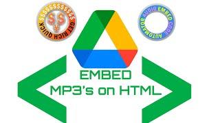Embed Mp3 to HTML 5 Website - Automatically