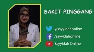 Penjelasan Mengenai Sakit Pinggang pada wanita