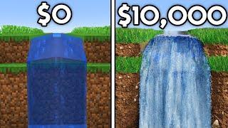 $0 VS $10000 Minecraft