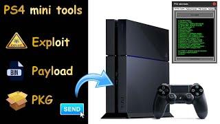 PS4 mini toolset.- Libera tu PS4 y envia payloads y juegos a tu PS4 de manera remota.