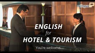 Learn English for Hotel and Tourism Checking into a hotel  English course by LinguaTV