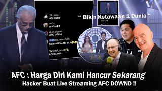 AFC  HARGA DIRI KAMI HANCUR SEKARANG  Presiden AFC Takut Natap Layar Streaming 1 Dunia Ketawain