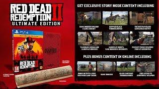 Red Dead Redemption 2 PS4 Ultimate Edition Unboxing