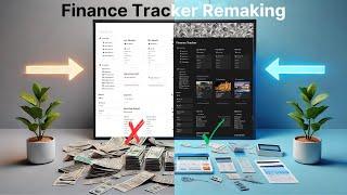 Boost Your Productivity Redesigning the Finance Tracker Notion Template