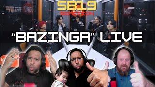 First Time Hearing SB19 - “Bazinga” LIVE on Wish 107.5 Bus  StayingOffTopic Reaction