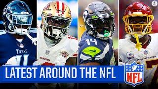 NFL News Update Latest on A.J. Brown DK Metcalf Deebo Samuel & Terry McLaurin  CBS Sports HQ