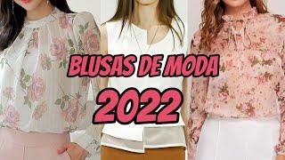 BONITAS  BLUSAS DE MODA 20212022  BLUSAS MODERNAS Y BELLAS EN TENDENCIAS DE MODA MUJER 2021 2022