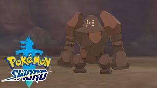 Shiny Regirock in Sword