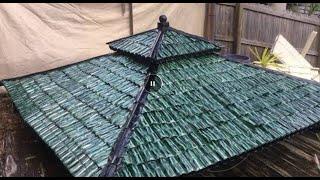 How to make Roof Tiles from Plastic Bottles