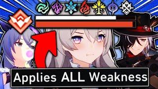 I gave EVERY WEAKNESS to all enemies and everyone became a break DPS. - Honkai Star Rail