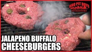 How to grill Buffalo Cheeseburgers  Recipe