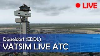 VATSIM ATC  EDDL Tower  LIVE