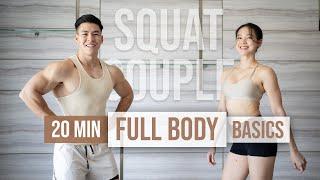 20 MIN FULL BODY BASICS I no equipment no jumping