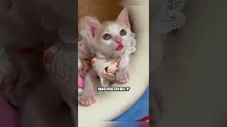 A familys act of kindness saves a helpless kitten