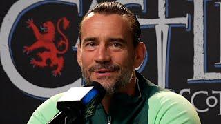 CM PUNK WWE CLASH AT THE CASTLE 2024 PRESS CONFERENCE