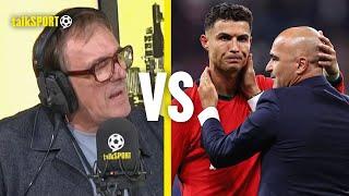 Tony Cascarino BLAMES Roberto Martinezs STUBBORN Ronaldo Mindset For Portugal Euro 2024 EXIT 