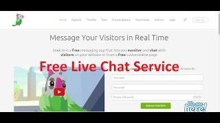 How to add a live Chat service for free-any website