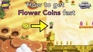 How To Get Flower Coins Fast - Super Mario Bros Wonder