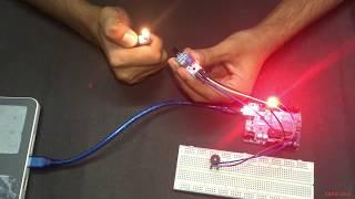 Arduino with Fire Sensor LED and Buzzer Tutorial