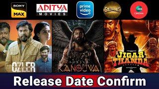 3 New South Hindi Dubbed Movies  Release Update  Kanguva Teaser Review  Abraham Ozler