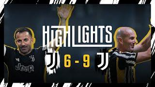 HIGHLIGHTS TEAM ZIDANE 9-6 TEAM DEL PIERO  TOGETHER 