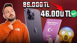 86.000 TLlik iPhoneu 46.000 TLye almak? - Yurtdışı iPhone fiyatları