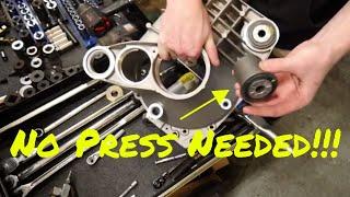 DIY - remove and Install bushings without specialty tools