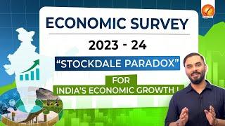 Economic Survey 2023-24 Stockdale Paradox  Vajiram and Ravi