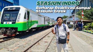 STASIUN PAKE NAMA KOMEDIAN SENIOR  INDRO 