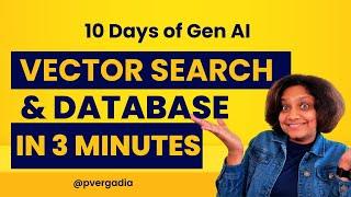 Vector Search and Vector databases Explained in 3 mins