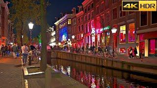 Amsterdam Red Lght District to Suburbs  ️ 3 Hour Walk Compilation 4K HDR