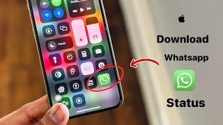 Download Whatsapp Status in any iPhone  How to save WhatsApp status in any iPhone