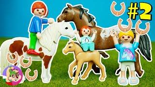 Семейство Фогел във фермата за коне  Фермерска история част 2  Playmobil Film