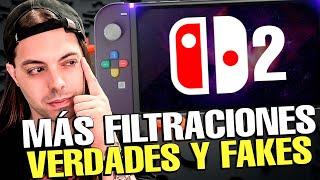 Más FILTRACIONES de Nintendo SWITCH 2 desde FABRICA y LA VERDAD sobre el MEGA LEAK