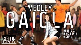 Medley da Gaiola - Dennis DJ & MC Kevin o Chris COREOGRAFIA Cleiton Oliveira  IG @CLEITONRIOSWAG