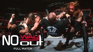 FULL MATCH - World Tag Team Championship Triple Threat Tables Match WWE No Way Out 2001