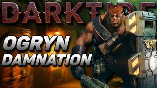 Ogryn Skullbreaker Damnation Gameplay - Slab shield & Grenadier Gauntlet  Warhammer 40k DARKTIDE