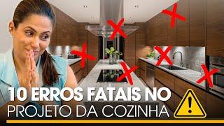 Evite 10 ERROS FATAIS no Design da Sua COZINHA Guia Completo transformar a Cozinha • Larissa Reis