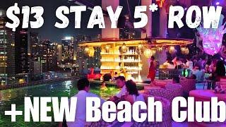 Bangkok Top Budget Hotel $13 +NEW Tribe Sky Beach Club 5 Star Emsphere Mall DJI IKEA W Market