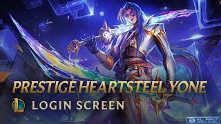 Prestige Heartsteel Yone  Login Screen - League of Legends 4K 60fps Animated Splash Art