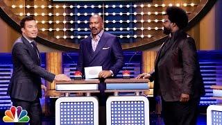 Tonight Show Family Feud with Steve Harvey and Alison Brie